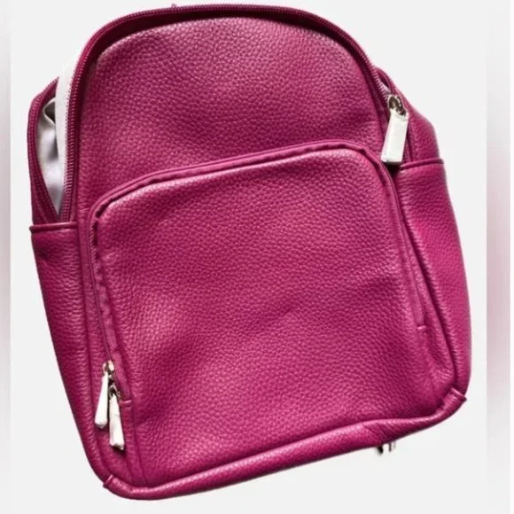 Like New!  Jewell by thirty-one backpack thirty-one | Bags | Jewell By Thirty One Maroon Leather  main image 4